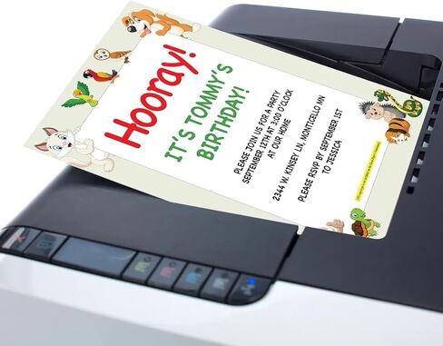 Great Papers! Stationery Letterhead, Whimsical Animal Pals, 8.5"x11", Printer Friendly, 50 Sheets (2025012) in Saudi Arabia