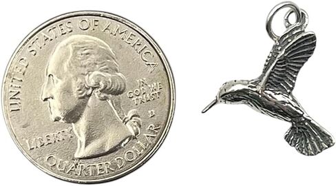 KEVIN N ANNA Sterling Silver Hummingbird Charm (Charm Only) in Saudi Arabia