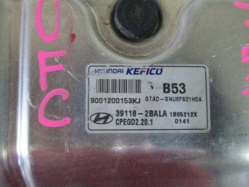 Engine ECM Control Module 1.6L Fits 17-18 Elantra 39118-2BALA 391182BALA in Saudi Arabia
