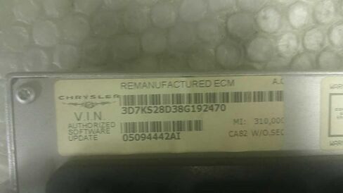 Engine ECM Control Module Fits 08 Compatible with Durango RAM Aspen P05150282AC 05150282AC in Saudi Arabia