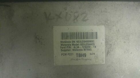 Engine ECM Control Module Fits 04 Compatible with Ford F150 Pickup 4L3A-12A650-TK 4L3A12A650TK in Saudi Arabia