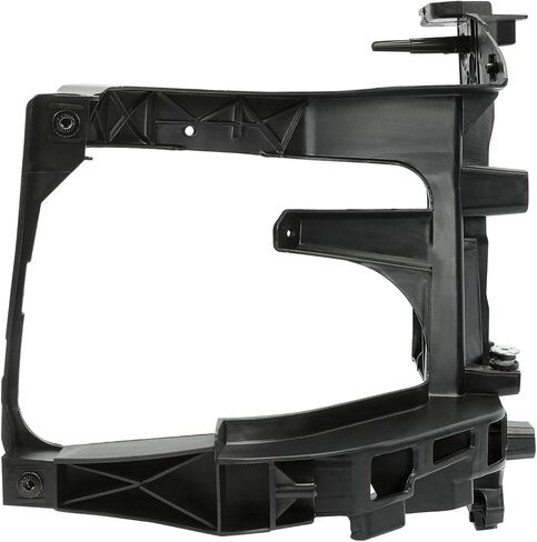 PartsFlow Passenger Side Right Radiator Support Headlight Mounting Bracket Black For 2013-2018 Dodge Ram 1500 2500 3500 in Saudi Arabia