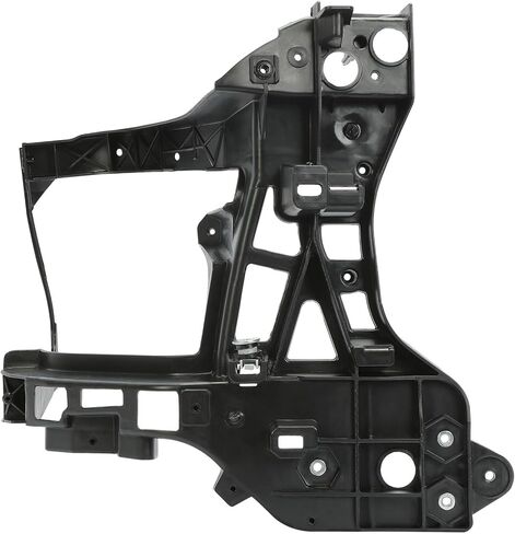 PartsFlow Passenger Side Right Radiator Support Headlight Mounting Bracket Black For 2013-2018 Dodge Ram 1500 2500 3500 in Saudi Arabia