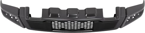 KUAFU Front Bumper Assembly W/Fog Light Holes Compatible with 2018-2020 Ford F150 Raptor Style Steel+Plastic Powder Coated Gray+Black 3Pcs in Saudi Arabia