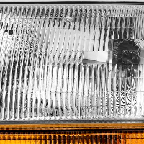 AKKON - Fits 1998-2000 Ford Ranger Chrome Headlights w/Corner Lamp Amber Signal Pair Driver+Passenger 98 99 00 in Saudi Arabia