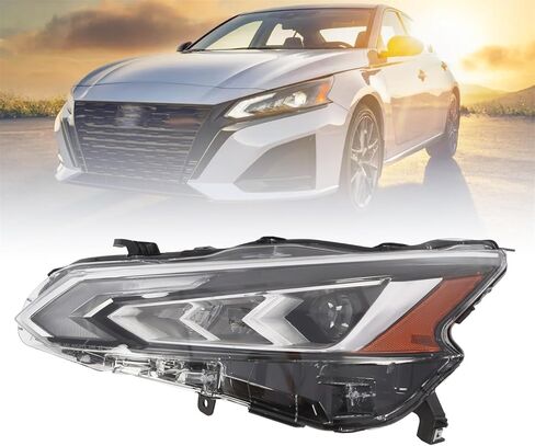 Left Headlight Assembly w/Projector DRL Compatible with Altima 2019-2022 Headlamp 260606CA5B Driver Side in Saudi Arabia