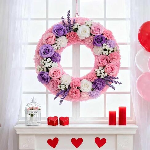 12 Pack 12 Inch Metal Wreath Frames/Form/Ring for DIY Christmas, New Year,Wedding,Party Decorations & Crafts in Kuwait