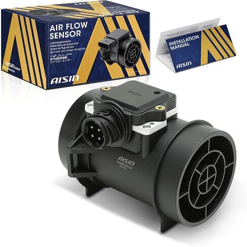 AISIN MAFBM-00156 مستشعر تدفق الهواء الشامل (MAF) مع غطاء - متوافق مع BMW 323i 323is 1998-1999، 328i 328is M3 1996-1999، 528i 1997-1998، Z3 1997-2001 - مع 5 دبابيس in Saudi Arabia