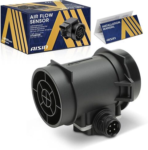 AISIN MAFBM-00156 مستشعر تدفق الهواء الشامل (MAF) مع غطاء - متوافق مع BMW 323i 323is 1998-1999، 328i 328is M3 1996-1999، 528i 1997-1998، Z3 1997-2001 - مع 5 دبابيس in Saudi Arabia