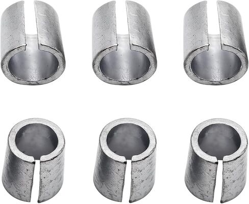 Car Battery Post Terminal Shims, 3 Pairs Lead Vehicle Battery Terminal Converter Adapter Sleeves, Automotive Positive & Negative Posts Shim, Universal for SUV Sedan Truck in Saudi Arabia