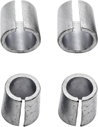 Car Battery Post Terminal Shims, 3 Pairs Lead Vehicle Battery Terminal Converter Adapter Sleeves, Automotive Positive & Negative Posts Shim, Universal for SUV Sedan Truck in Saudi Arabia