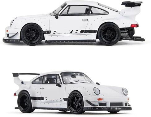 1/64 930 R-W-B Alloy Diecast Car Model Realistic Simulation for Adult Collection & Desktop Ornament (Black) in Saudi Arabia