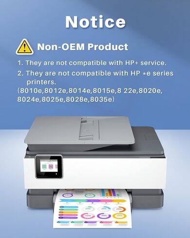 خراطيش حبر 910XL لطابعات HP بديلة متوافقة لحزمة خراطيش الحبر HP 910XL كومبو تعمل مع طابعة OfficeJet Pro 8020 8025 8028 8030 8035 8010 8015 8018 8022 (1BK/1C/1M/1Y، 4 عبوات) in Kuwait