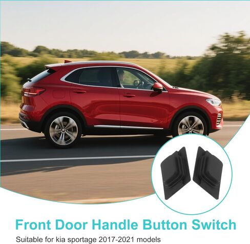 Front Left Right Door Handle Button Switchs Fit for Kia 2016-2022,Replace 82651D9710 82661D9710 82651-D9710 82661-D9710 Without Cord,Aotomotive External Accessories for Kia in Saudi Arabia
