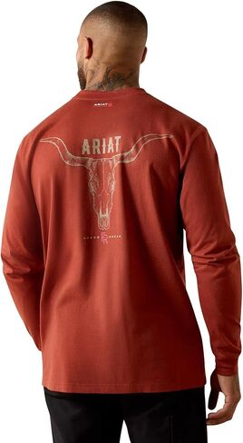 ARIAT Men's FR Air Antler Long Sleeve T-Shirt in Saudi Arabia