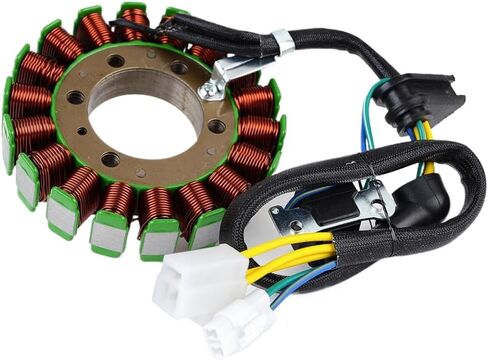 Motorcycle Stator Coil 32101-19B30 19B10 19B00 Compatible With LTF250 QuadRunner 250 2WD 4WD LTF300F KingQuad 300 LT-F4 King Quad 300 in Kuwait