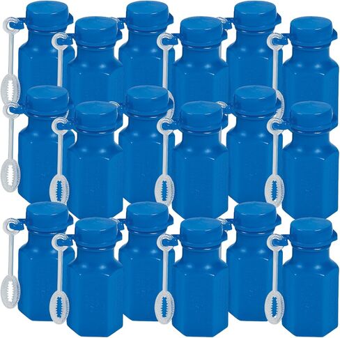 Hexagon Mini Bubble Bottles, 48 Pieces, Wedding, Birthday Party Favors, Bubble Wands (Silver) in Saudi Arabia