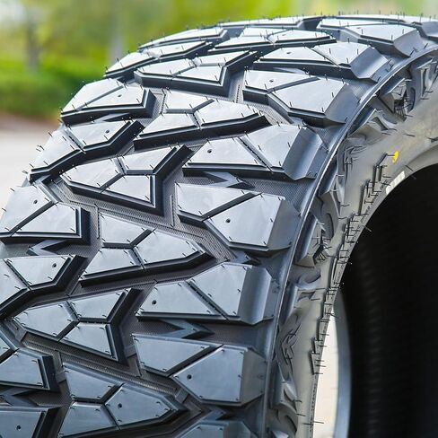 Gripmax MaxGrip M/T Mud Off-Road Light Truck Radial Tire-33X12.50R22LT 33X12.50X22 33X12.50-22 114Q Load Range F LRF 12-Ply BSW Black Side Wall in Kuwait