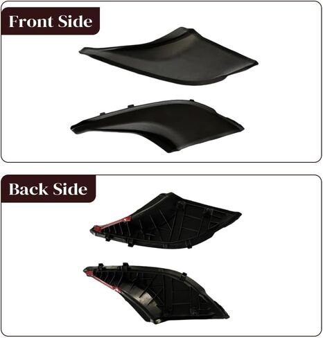 Front Fender to Cowl Side Seal Trim Cover, Replaces 53824-12011, 53823-12021, Compatible with Toyota Corolla Japan Axio 2012–2014, 2 pcs in Saudi Arabia