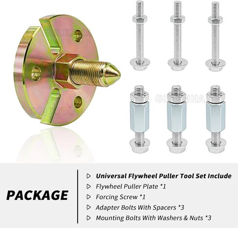 Universal Flywheel Puller Tool Z449-FLTOSK-M7 for Polaris Kawasaki Ski Doo Snowmobile ATV Watercraft Z1000 LTD KZ1000B 1980 KZ1000K 1981-1982 OEM# 23-186 Z449-FLTOSK D439 in Saudi Arabia