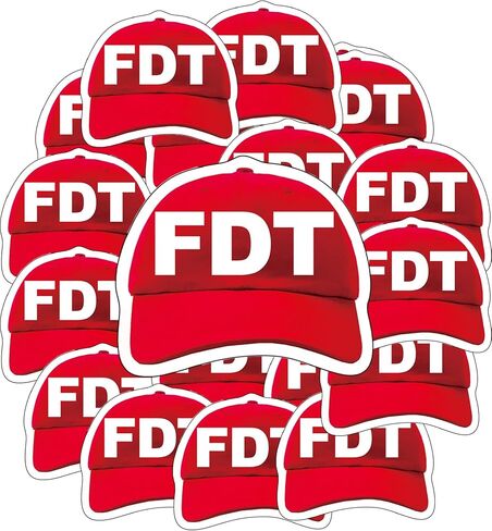 100 Pcs Fuck Trump Sticker Anti Trump Stickers FDT Sticker UWHENBO No Residue Leaves Funny Fuck donaold trumop Decal in Kuwait