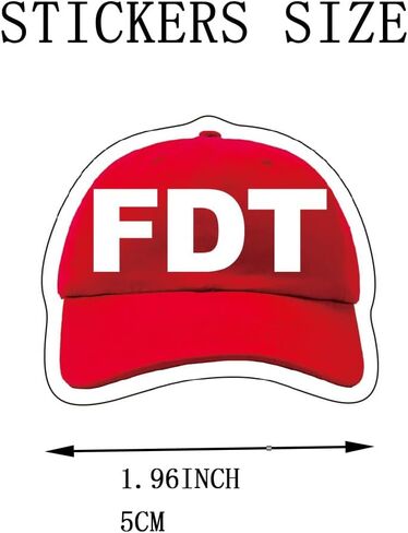 100 Pcs Fuck Trump Sticker Anti Trump Stickers FDT Sticker UWHENBO No Residue Leaves Funny Fuck donaold trumop Decal in Kuwait