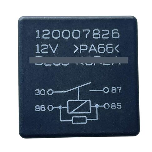 2PCS 120007826 12V 4-Pin NO Relay 40A Compatible with Opel/Vauxhall Corsa E 2015-2019 Engine Bay Fuse Box Cross Ref 0 332 019 166 / MAHLE MR84 in Saudi Arabia