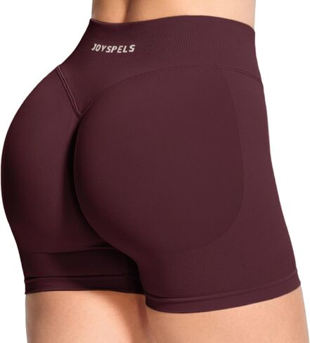 JOYSPELS SEAMX Impact Workout Shorts for Women 4.5" Scrunch Butt Lifting Gym Booty Biker Shorts Seamless Summer in Kuwait