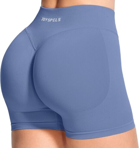 JOYSPELS SEAMX Impact تجريب السراويل للنساء 4.5 "Scrunch بعقب رفع الصالة الرياضية الغنيمة السائق السراويل سلس الصيف in Kuwait