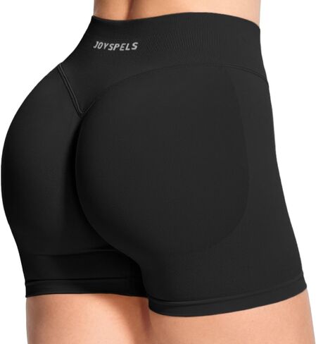 JOYSPELS SEAMX Impact تجريب السراويل للنساء 4.5 "Scrunch بعقب رفع الصالة الرياضية الغنيمة السائق السراويل سلس الصيف in Kuwait