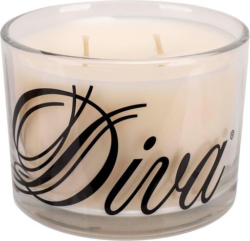 Tyler Candle Company - Diva Fragrance - Limited edition with glossy black lettering - Stature Model - 16oz / 2-Wick in Saudi Arabia