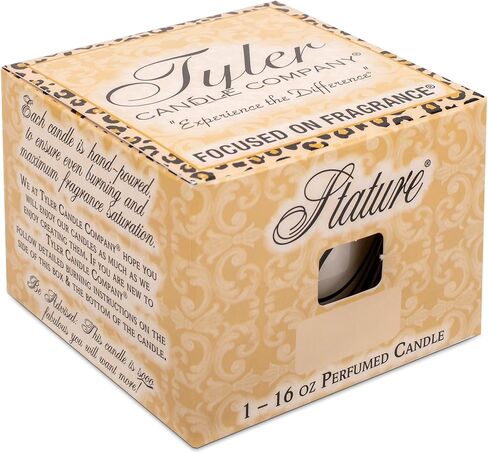 Tyler Candle Company - Diva Fragrance - Limited edition with glossy black lettering - Stature Model - 16oz / 2-Wick in Saudi Arabia