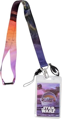 Star Wars The Mandalorian The Child Lanyard with Soft Touch Dangle in Saudi Arabia