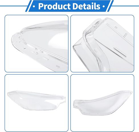 ACROPIX Headlight Lens Cover Headlight Headlamp Lense Clear Lens Cover for Kia Forte 2013-2015 Clear PC 1 Pcs Front Right Car in Saudi Arabia