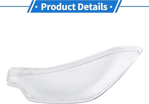 ACROPIX Headlight Lens Cover Headlight Headlamp Lense Clear Lens Cover for Kia Forte 2013-2015 Clear PC 1 Pcs Front Right Car in Saudi Arabia