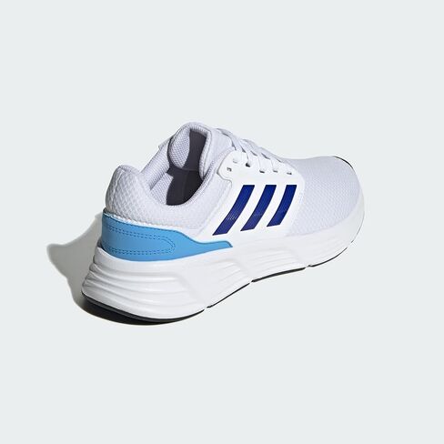 adidas Mens Galaxy 6 Lace Up Sneakers Shoes Casual - White in Saudi Arabia