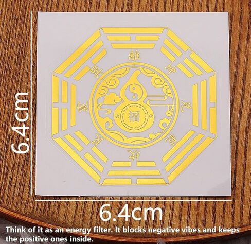 Feng Shui Stickers for Good Luck, Wealth & Serenity, Attract Fortune for Car, Home, Office in Saudi Arabia