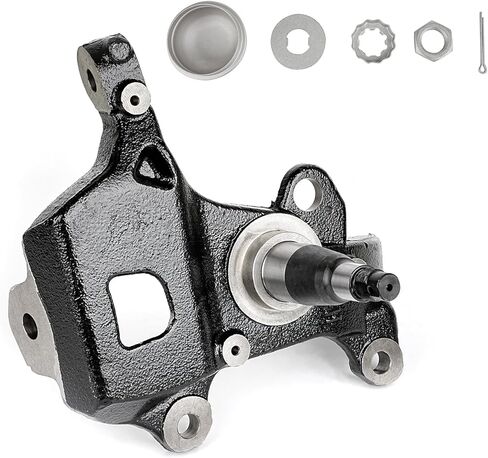Left Driver Side Front Steering Knuckle Assembly for Ford F150 F250 Expedition Heritage for Lincoln Blackwood Navigator 1997-2004 4.2L 4.6L 5.4L V6 V8 Replaces 698197 2L3Z3106AA F75Z3106AB in Saudi Arabia