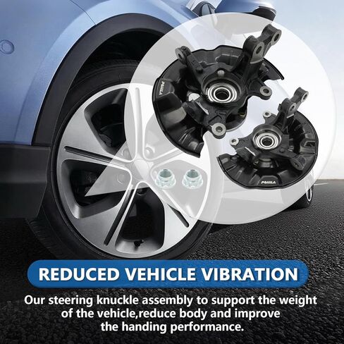 2 x Front Left and Right Steering Knuckle & Wheel Bearing Hub Assembly for Toyota Corolla 2014-2018, Matrix 2014, 698-477 698-476, Front Driver and Passenger Side in Saudi Arabia