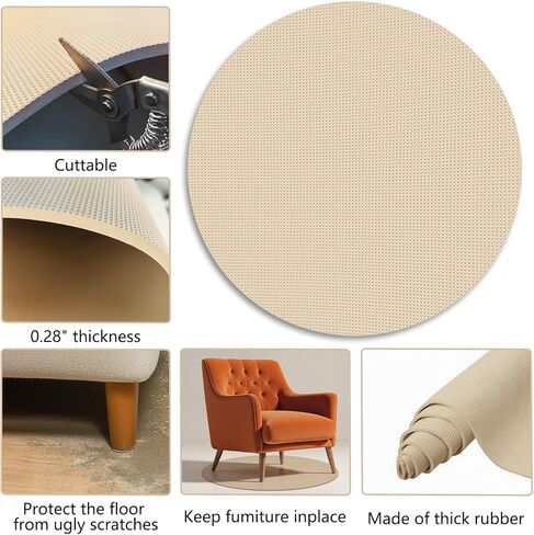 واقي أرضية مستدير، وسادات كرسي دوارة، كراسي دوارة، سجادة لدائرة الأرضية، وسادات أثاث مضادة للانزلاق، حصائر مطاطية مضادة للانزلاق in Kuwait