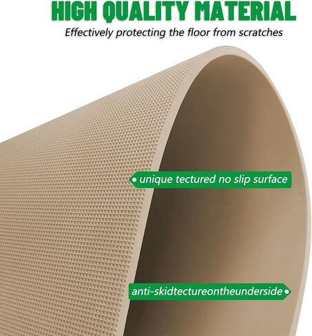 واقي أرضية مستدير، وسادات كرسي دوارة، كراسي دوارة، سجادة لدائرة الأرضية، وسادات أثاث مضادة للانزلاق، حصائر مطاطية مضادة للانزلاق in Kuwait