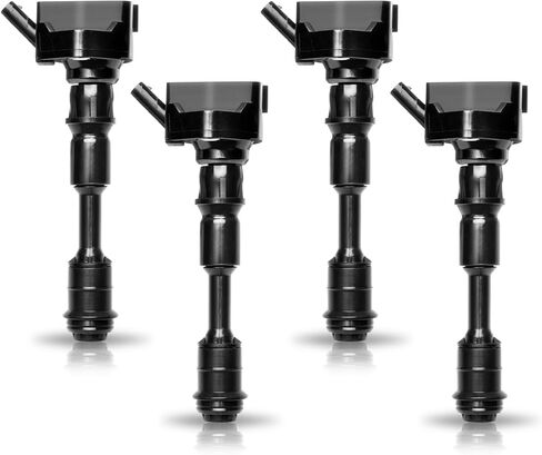 ENA Set of 4 Ignition Coil Compatible with Volvo S60 S60 Cross S80 S90 V60 V60 Cross Country V90 V90 Cross Country XC40 XC60 XC70 XC90 2.0L Replacement for UF756 31312514 in Saudi Arabia