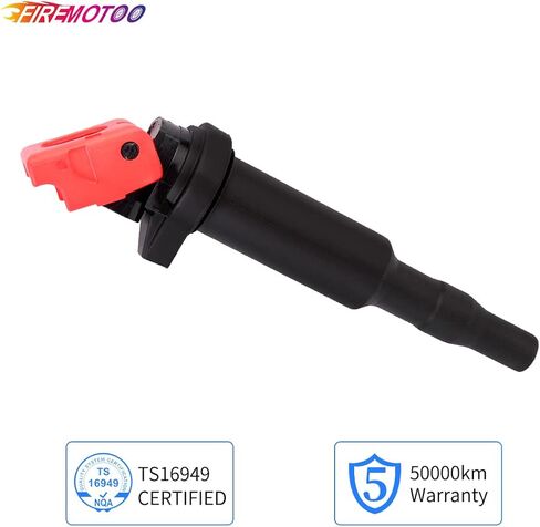 مجموعة من 6 ملفات إشعال UF592 متوافقة مع BMW 128i 135i 325i 330i 335i 525i 528i 530i 535i X3 X5 X6 M5 M6 Z4 3.0L 2.5L 2.2L استبدال UF-571 0221504470 12137562744 in Saudi Arabia