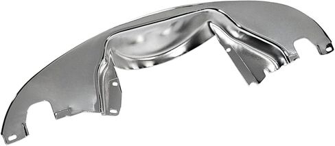 AC119571P Engine Tin (Chrome Rear , No Fresh Air; With Pre-Heat for VW Beetle) in Saudi Arabia