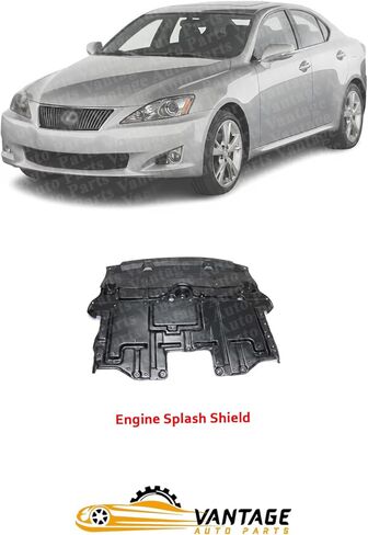 درع دفقة المحرك الأمامي متوافق مع LEXUS IS250 IS350 2009 2010 | الاستبدال المباشر | 5141053091 | ‎LX1228141 in Saudi Arabia