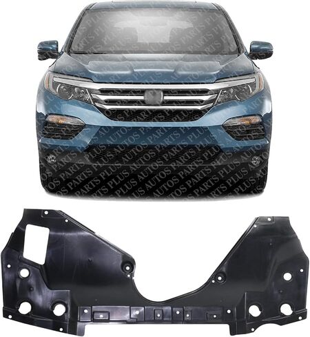 درع سبلاش المحرك الأمامي تحت غطاء بديل مباشر متوافق مع 2014-2020 Acura MDX / 2016-2021 Honda Pilot / 2017-2022 Ridgeline AC1228118 74111TZ5A01 in Saudi Arabia