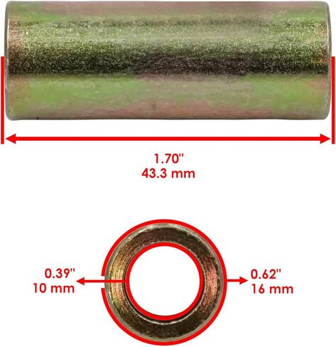 Replacement For Rear Control Arm Pivot Shaft For Polaris Sportsman 570 2018-2023/5141292 Mod-C26C-24548 in Saudi Arabia