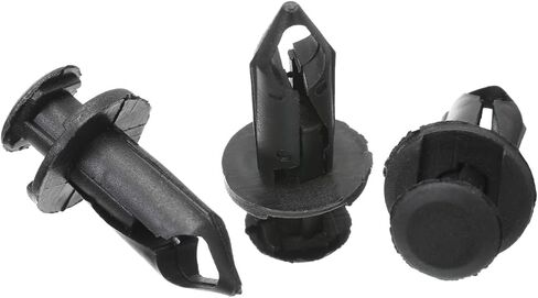 120Pcs 8mm Plastic Hole Rivets Fastener Push Clips Fit for Car Auto Fender Bumper Body Panels （Universal Rivets） in Saudi Arabia