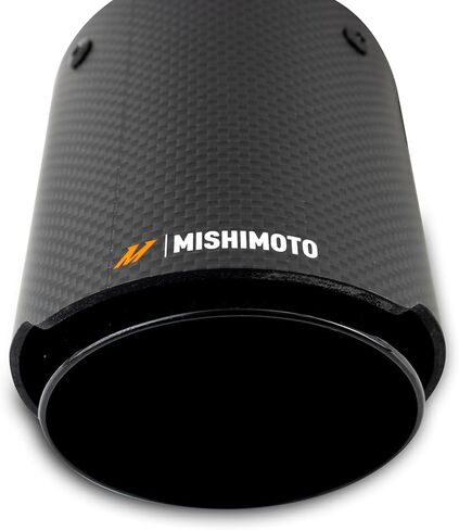 Mishimoto Carbon Fiber Exhaust Tip, 3", Black in Saudi Arabia