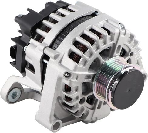 Alternator 12V 130A/120A CW 6-Groove Clutch Pulley Compatible 2011 Chevry Cruze, 2015-2021 Trax & 2013-2021 Buick Encore, L4 1.4L, Replace FG12S031 11399N in Saudi Arabia